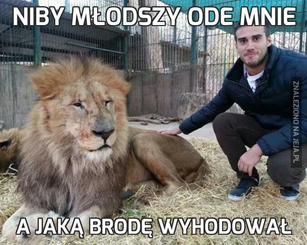 Niby młodszy ode mnie