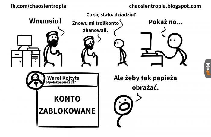 Zbanowane konto