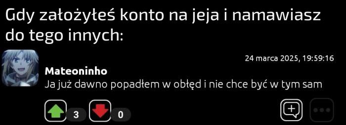 No, tak było. Nie zmyślam.