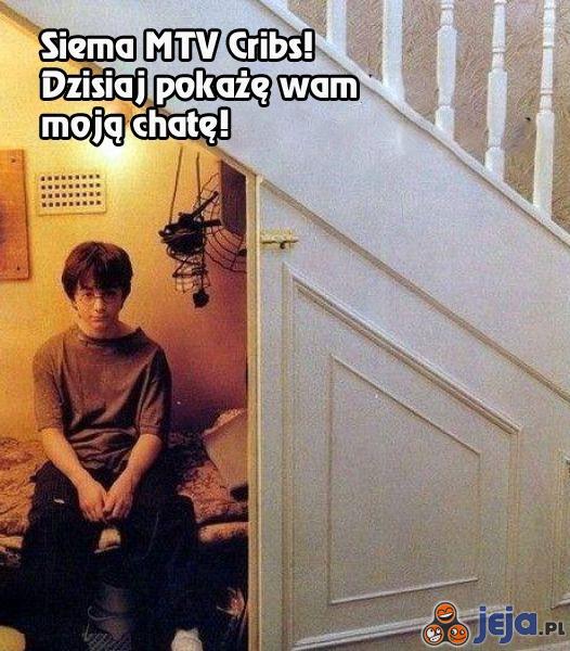 MTV Cribs na chacie u Harry'ego