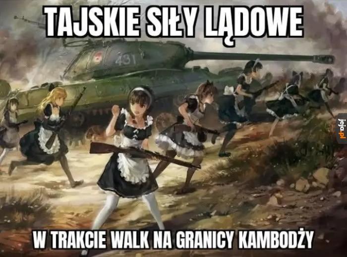 Wrogie siły są zbyt horni by atakować
