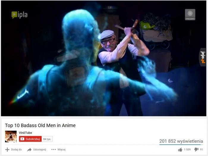 Top 10 wrednych staruchów z anime
