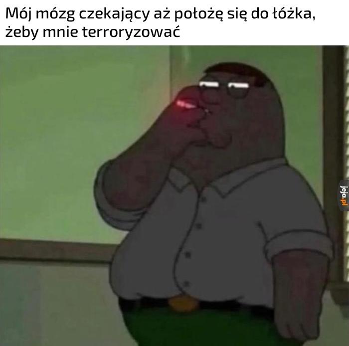 Żadnego spania