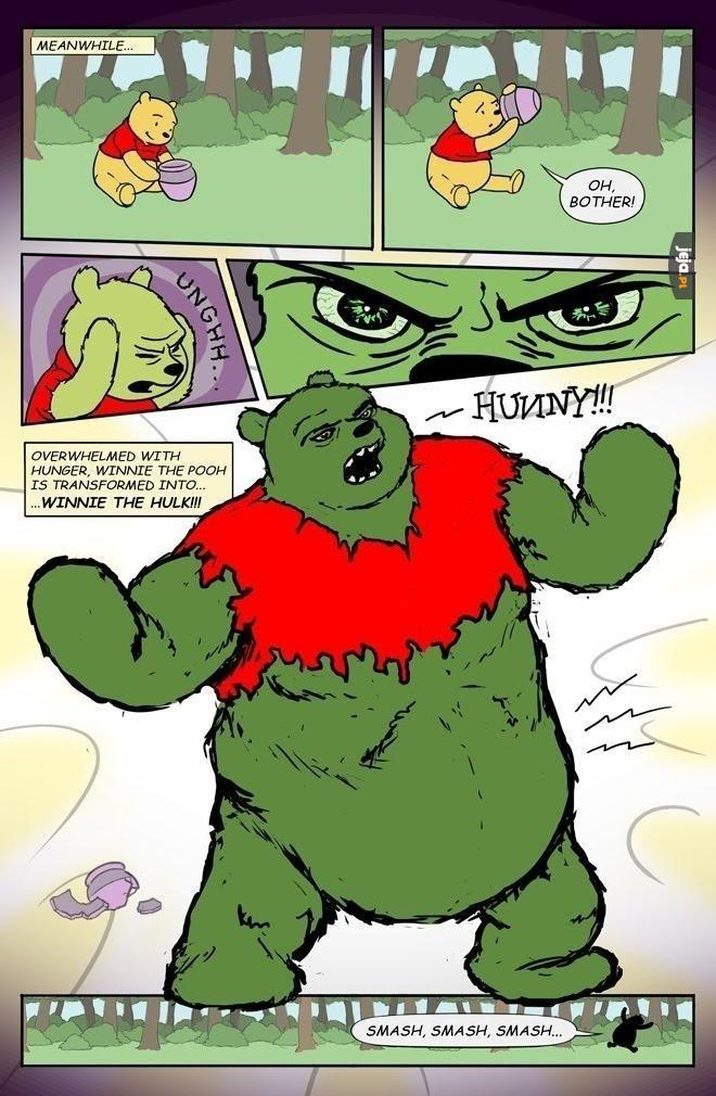 Kubuś Hulk Puchatek