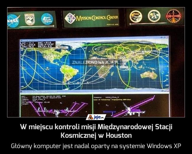 W miejscu kontroli misji Międzynarodowej Stacji Kosmicznej w Houston