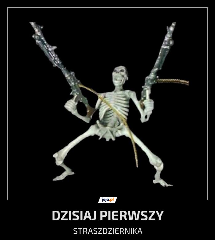 Spooky scary skeleton