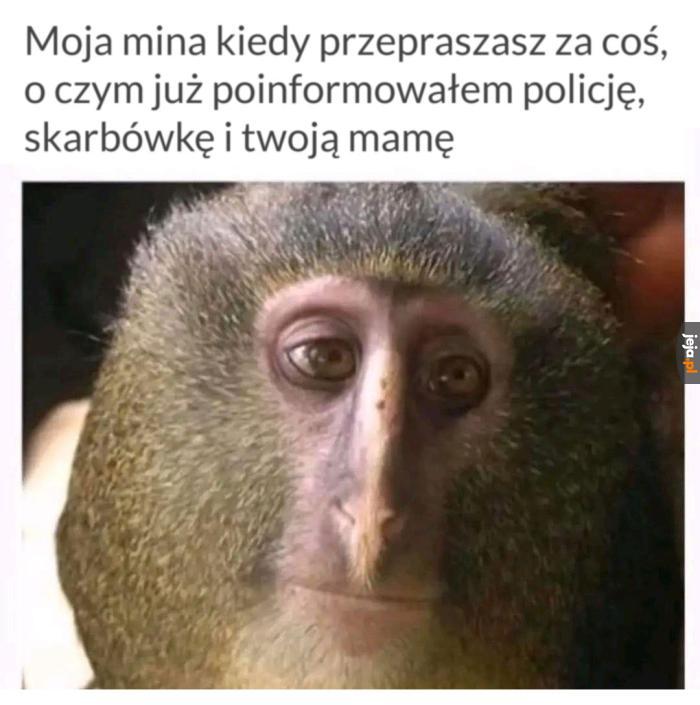 Nie ma sprawy, nie chowam urazy