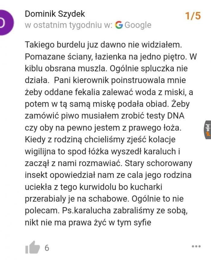 Najlepsza restauracja ever