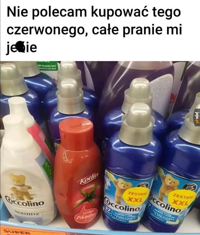Po prostu się nie nadaje na trudne plamy