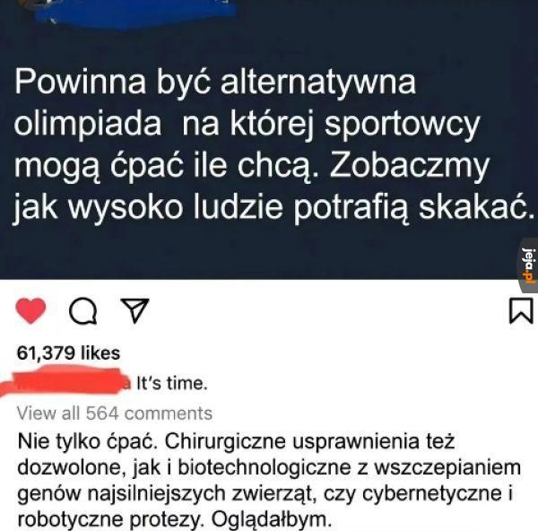 Cyberpunkowa olimpiada pełna zawałów serca? Wchodzę w to