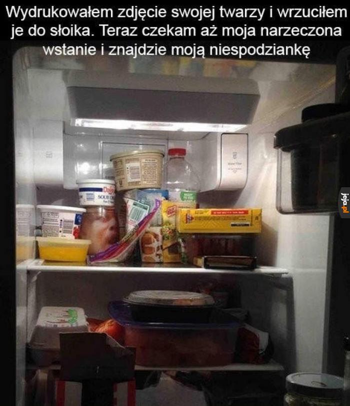 Upiorna niespodzianka w lodówce