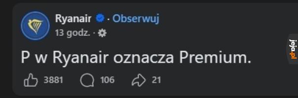 Premium miejsca stojące