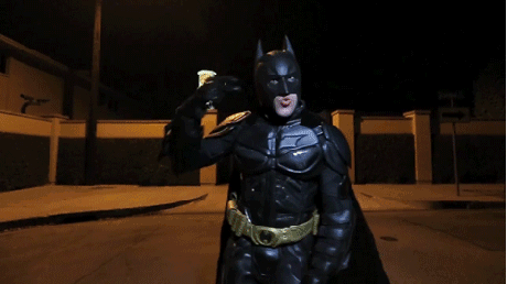 Dzięki swojej pracy Batman jest szczęśliwy
