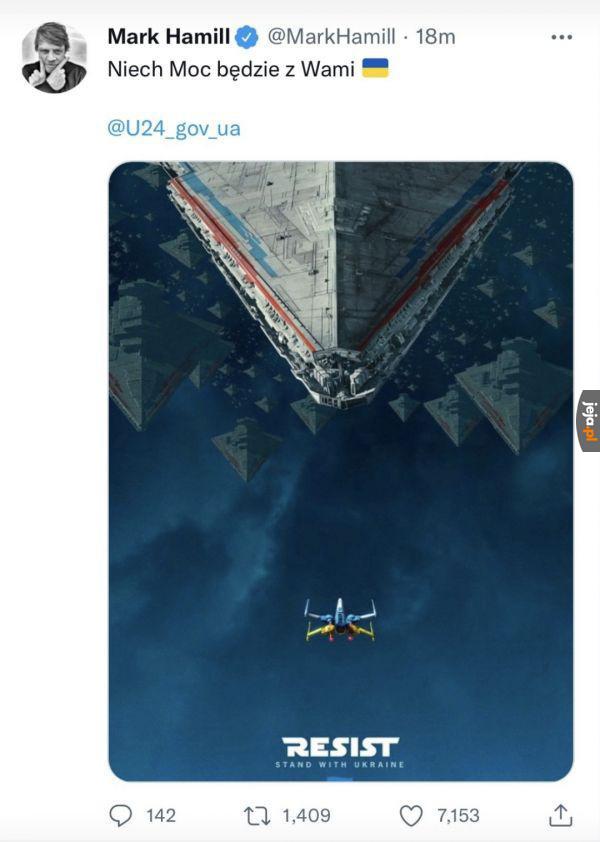 Piękny Tweet Luke'a