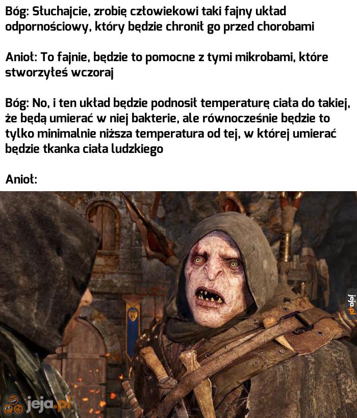 Niezbadane są plany Boga. Więc lepiej w to nie wnikaj