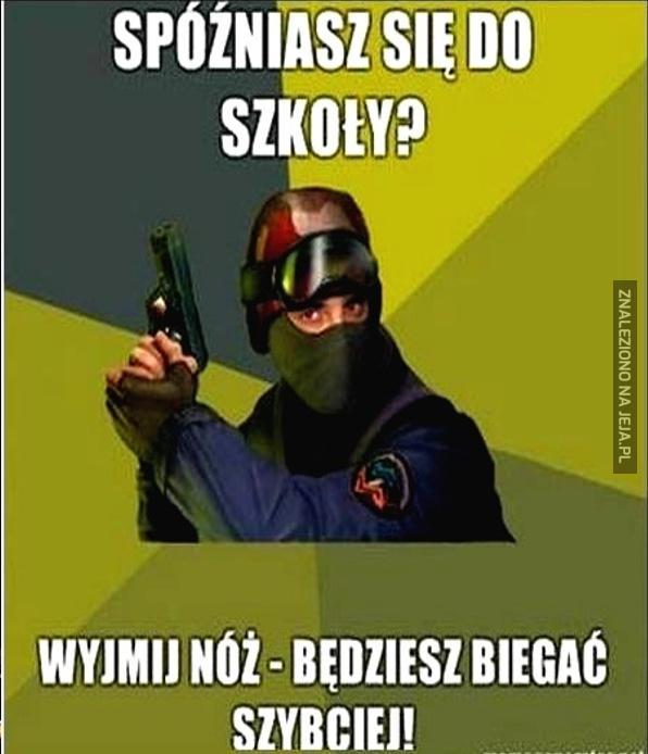 Spóźniasz się do szkoły?