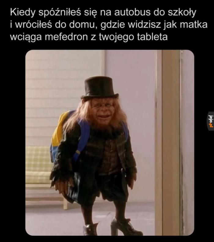 Zawiodłaś mnie matko