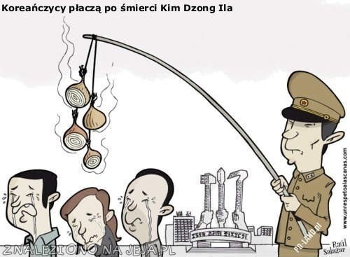 Koreańczycy płaczą po śmierci Kim Dzong Ila