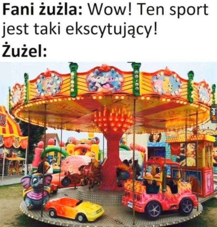 Znasz kogoś kto lubi żużel?
