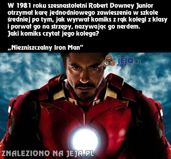 Ironia losu - Robert Downey Jr
