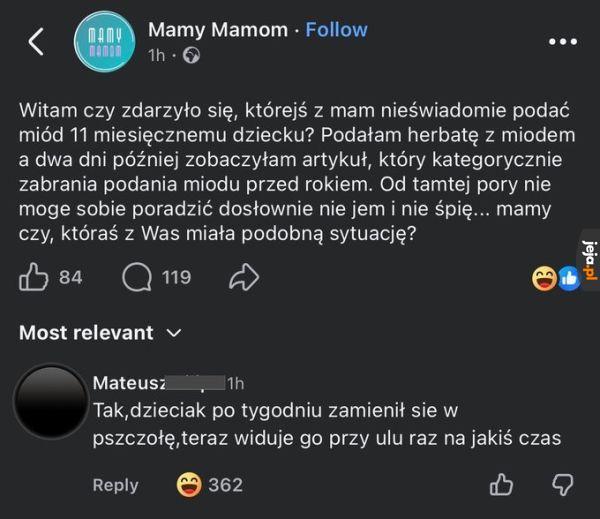Miód dla dziecka