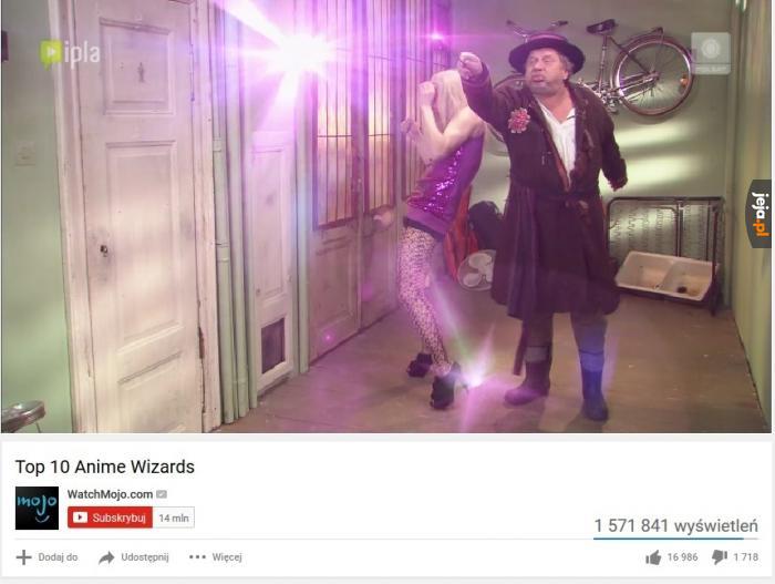 Top 10 czarnoksiężników z anime