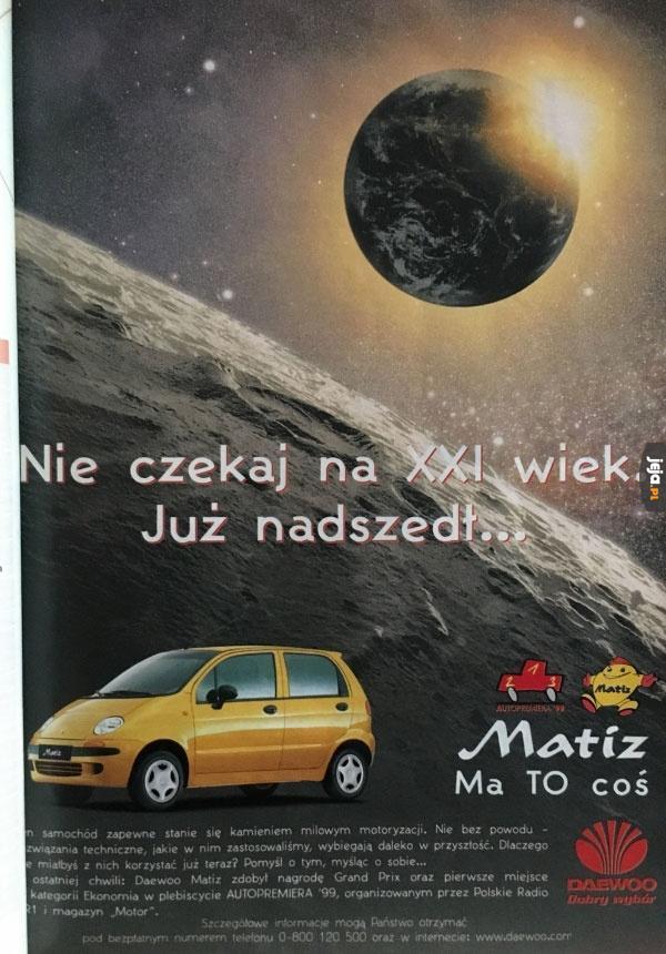 Stara reklama Matiza