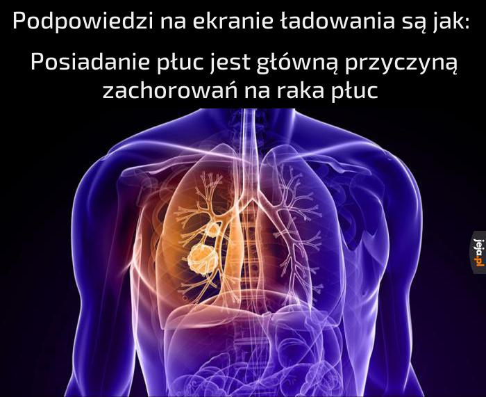Nie ma płuc, nie ma raka