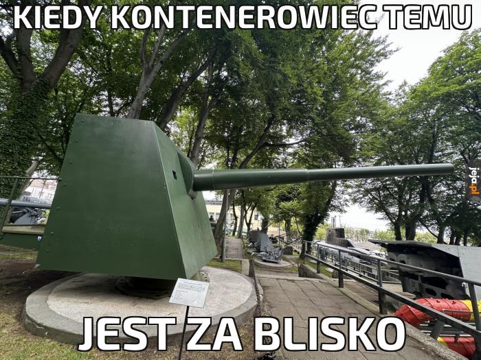 Kiedy kontenerowiec temu