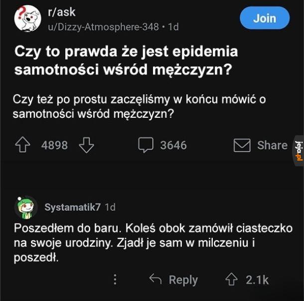 Męska samotność