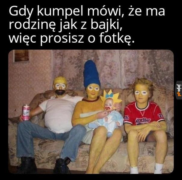 Jaka piękna rodzinka