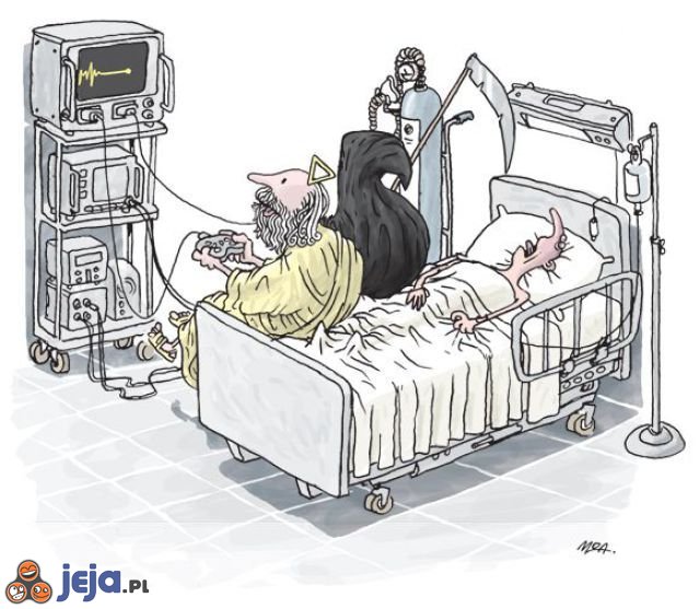 Pacjent w szpitalu