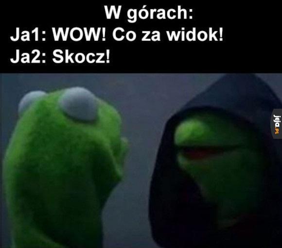 Skok w górach