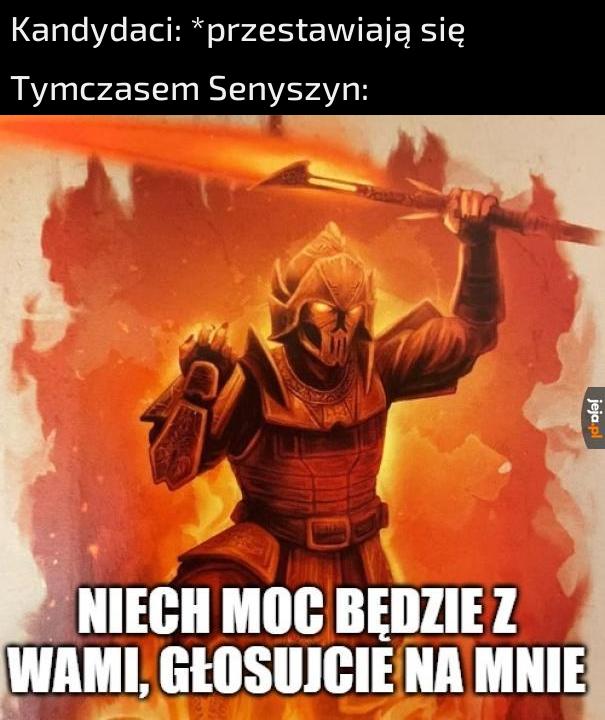 "Podejrzewam, że Senyszyn może być Lordem Sithów"