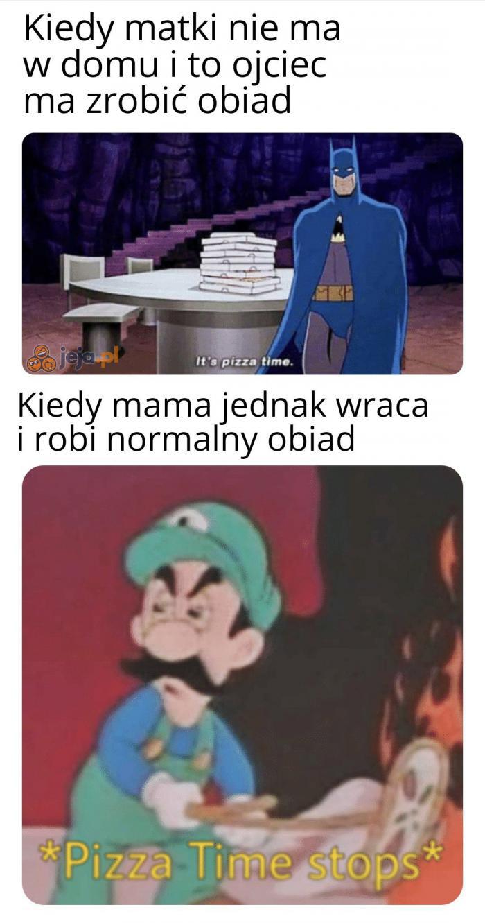 Była pizza i już jej nie ma