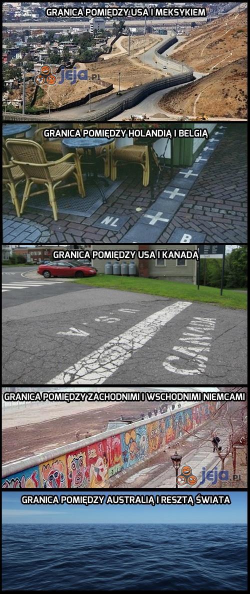 Jaki kraj, taka granica...