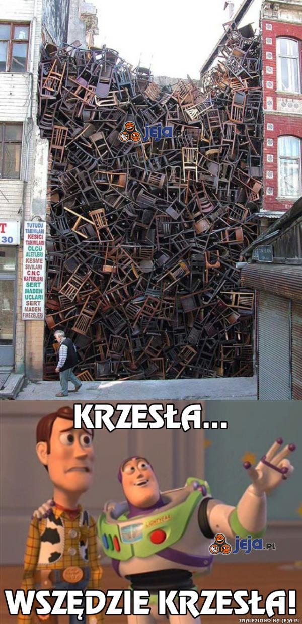 Krzesła...