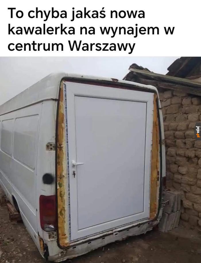 Nowa kawalerka w Warszawie