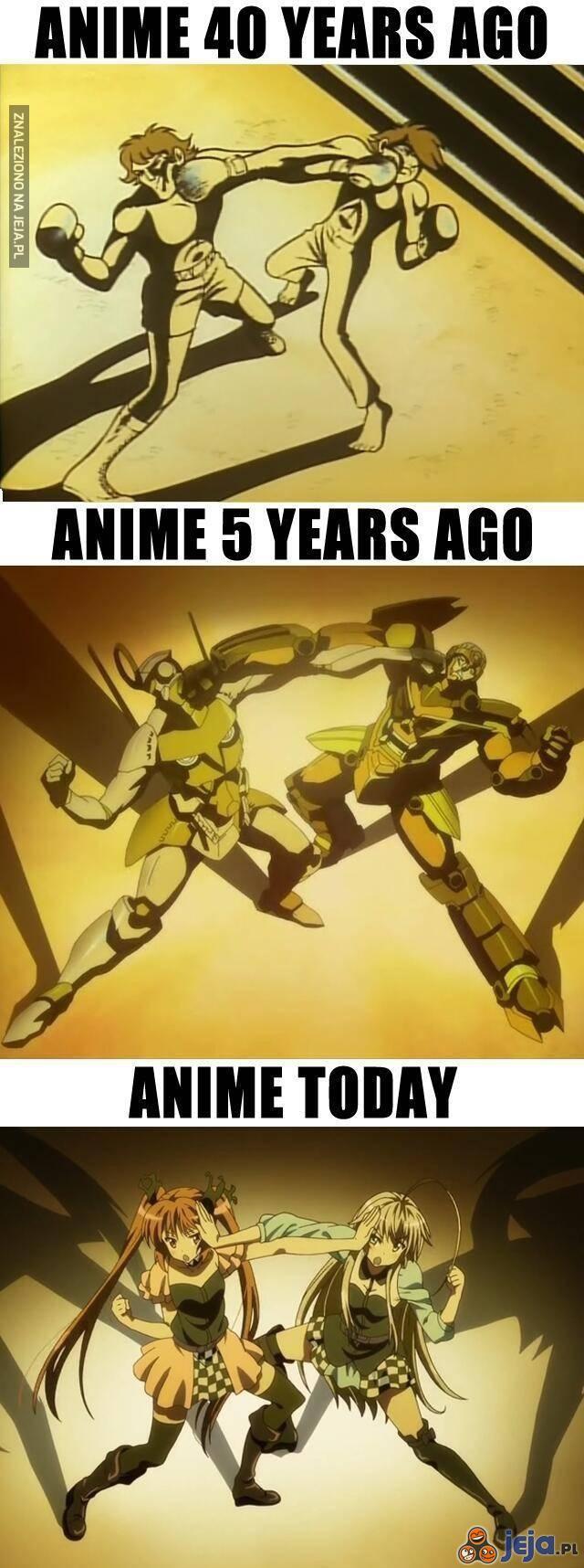 Anime kiedyś i dziś