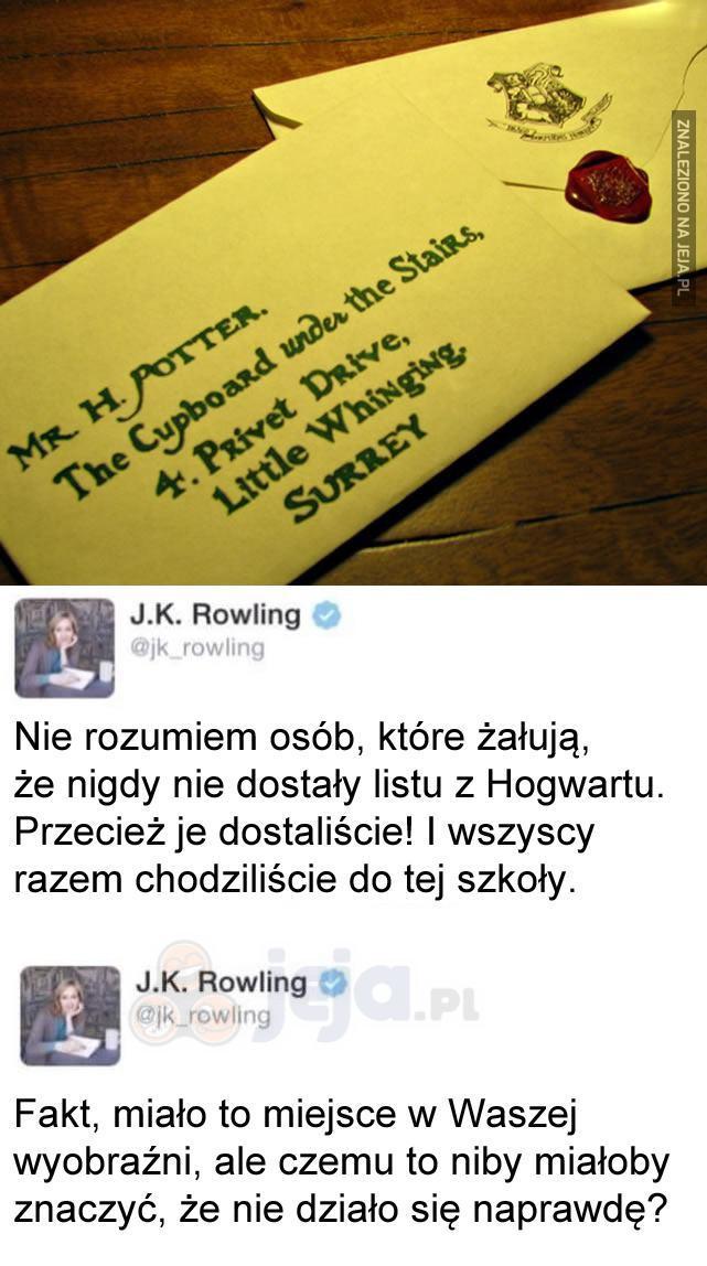 Wszyscy chodziliśmy do Hogwartu