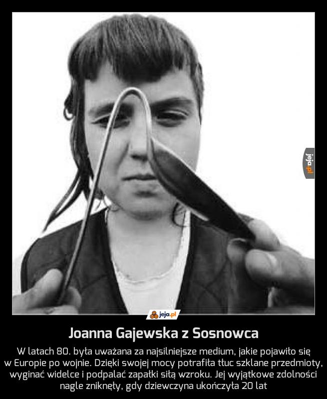 Joanna Gajewska z Sosnowca