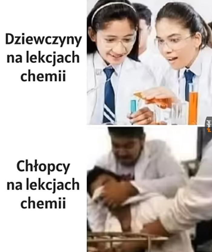 Przynajmniej w tej jednej szkole na sto która ma wyposażenie