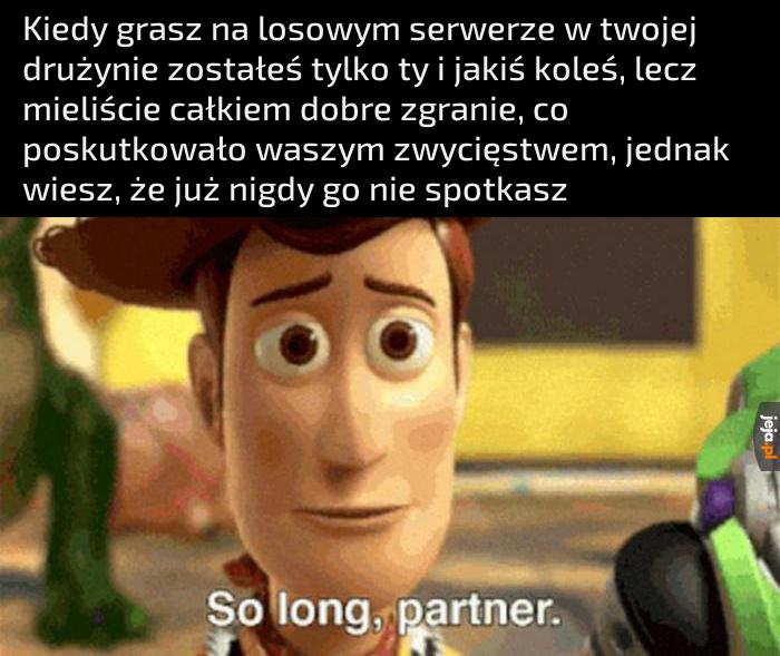 Może jeszcze kiedyś się wylosujemy