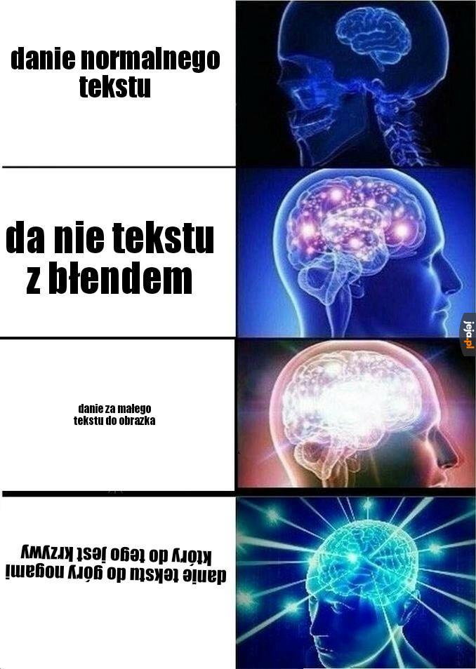 Lubię czasem coś zepsuć