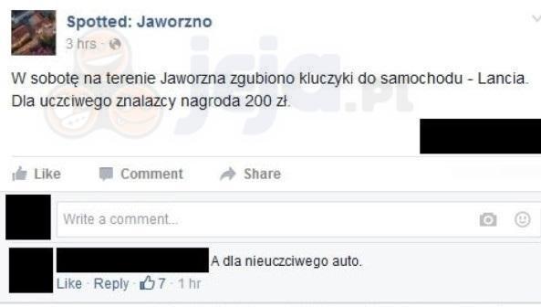 Uczciwy czy nieuczciwy?