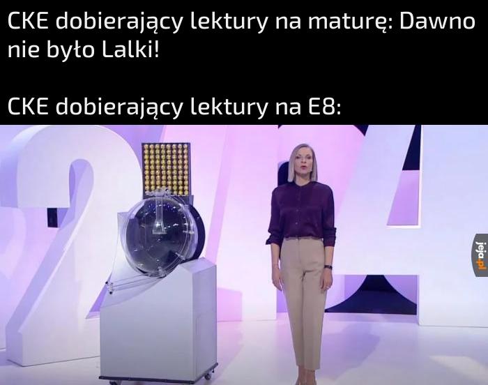 Jak ja o tym usłyszałem to mi nóż Balladyny w gardle stanął