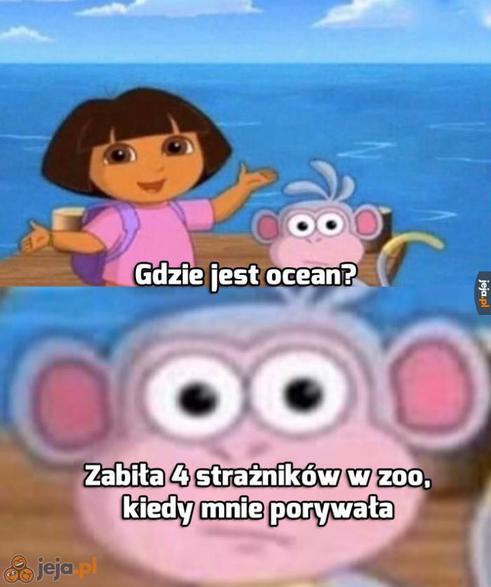 Dora wcale nie jest taka grzeczna