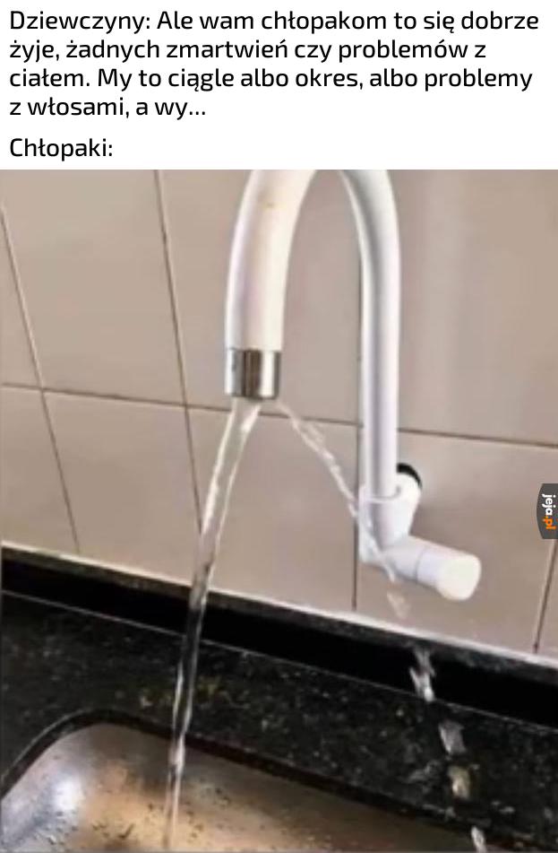 Też nie mamy tak kolorowo, jak się wydaje