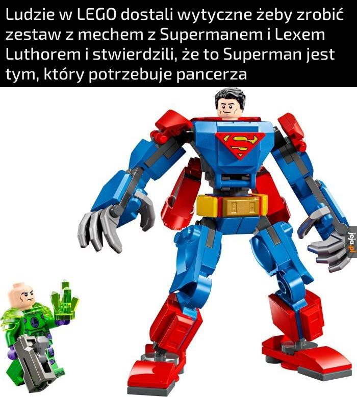 I tak się cieszę, to pierwszy Superman od jakichś 4 lat