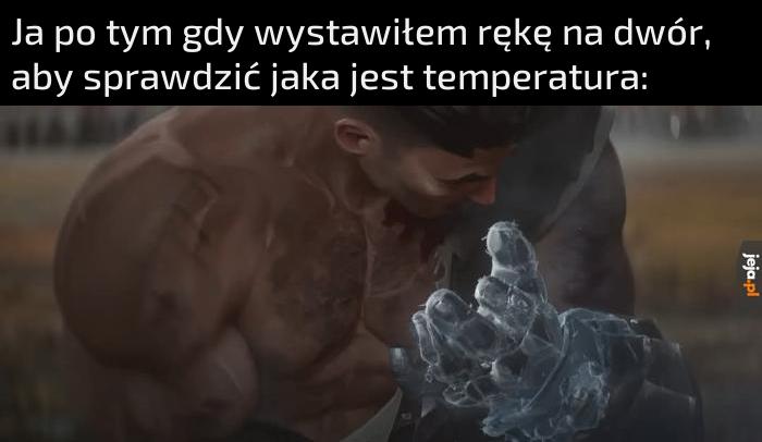 Zimno...